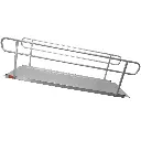 9ft Wheelchair Ramp with Handrails – Aluminium | 720mm Wide | High-Traction Surface | 350kg Load