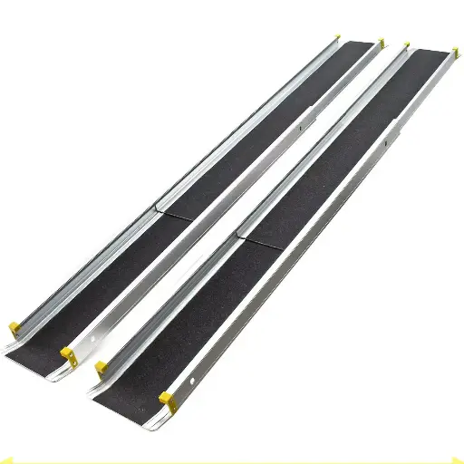4ft Aluminum Telescopic Wheelchair Ramp